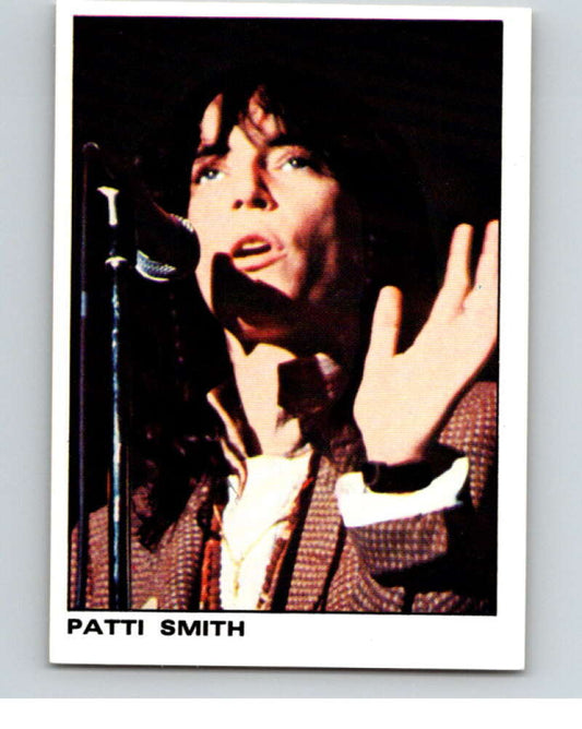 1980 Rock and Pop Collection Album Stickers #92 Patti Smith  V68073 Image 1