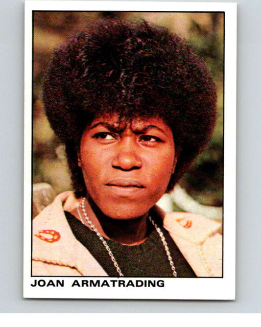 1980 Rock and Pop Collection Album Stickers #97 Joan Armstrong  V68078 Image 1