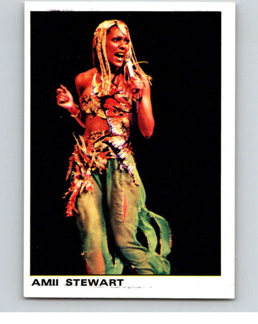 1980 Rock and Pop Collection Album Stickers #118 Amii Stewart  V68096 Image 1