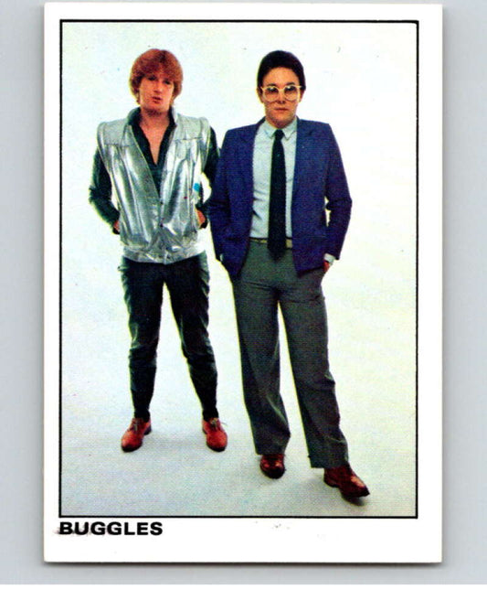 1980 Rock and Pop Collection Album Stickers #123 Buggles  V68101 Image 1
