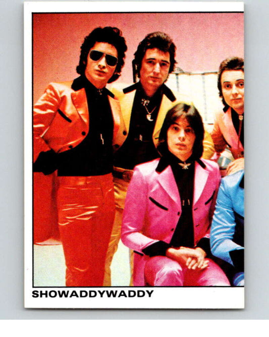 1980 Rock and Pop Collection Album Stickers #128 Showaddywaddy  V68111 Image 1