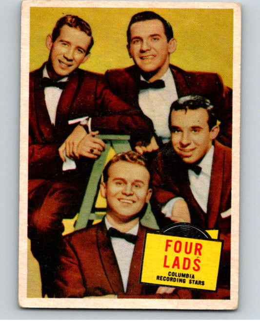 1957 Topps Hit Stars #26 Four Lads  V68132 Image 1