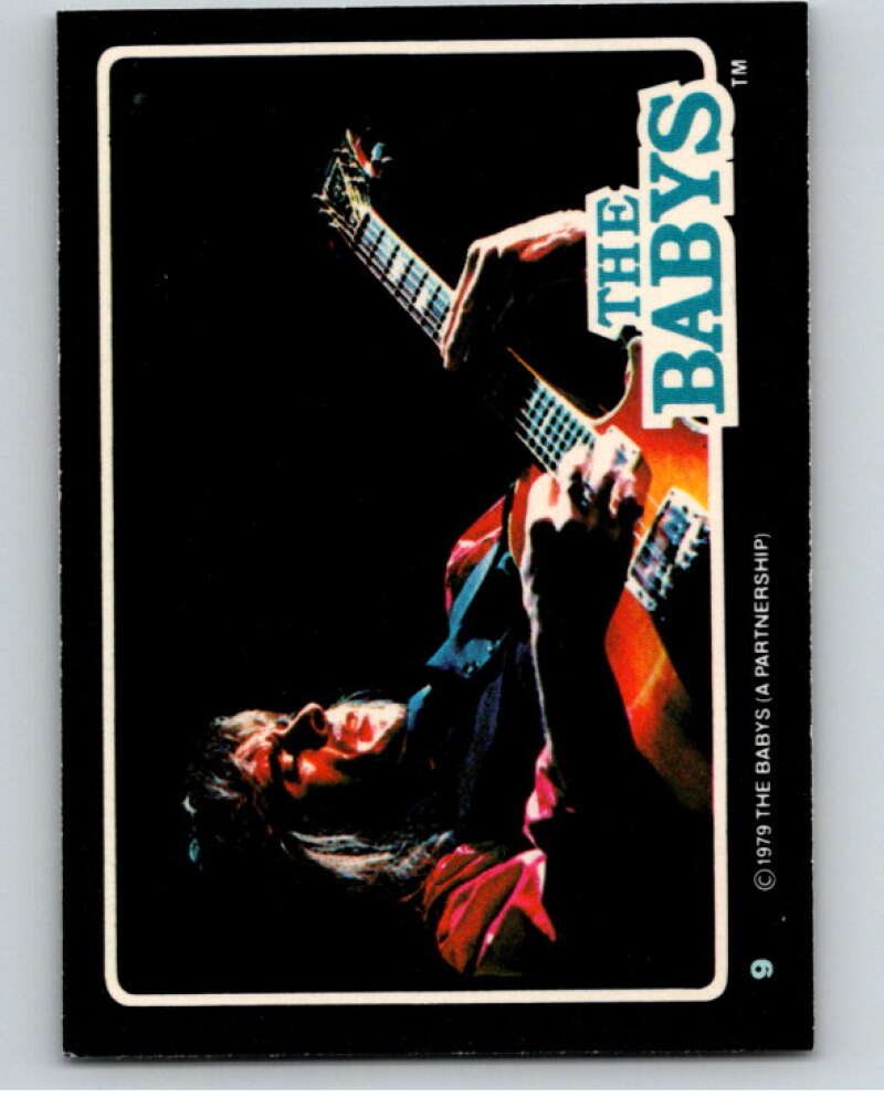 1979 Donruss Rock Stars #9 The Babys Ricky Phillips   V68149 Image 1