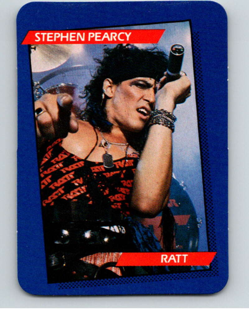 1985 Rock Star Concert #5 Stephen Pearcy Ratt  V68164 Image 1