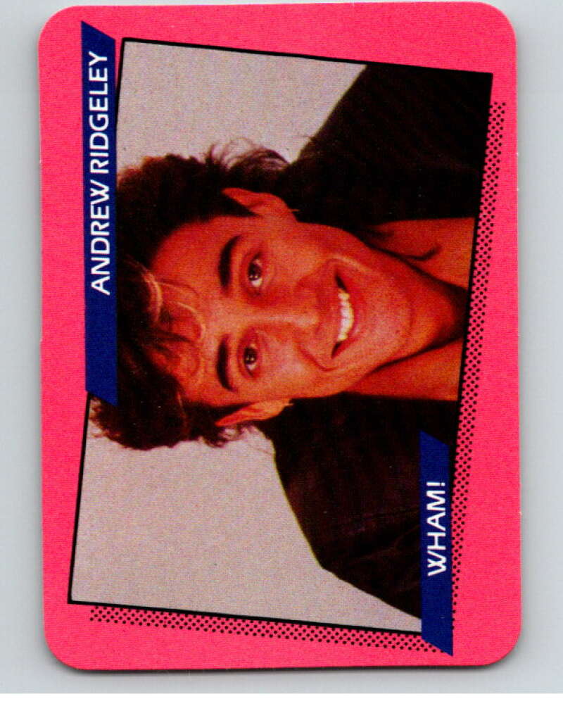 1985 Rock Star Concert #12 Andrew Ridgeley Wham!  V68165 Image 1