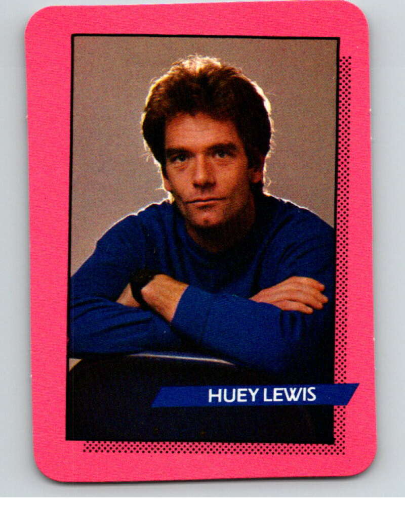 1985 Rock Star Concert #26 Huey Lewis  V68167 Image 1