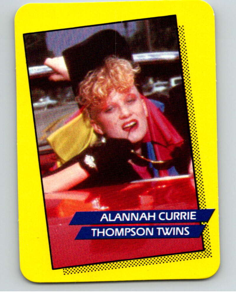 1985 Rock Star Concert #29 Annah Currie Thompson Twins  V68169 Image 1