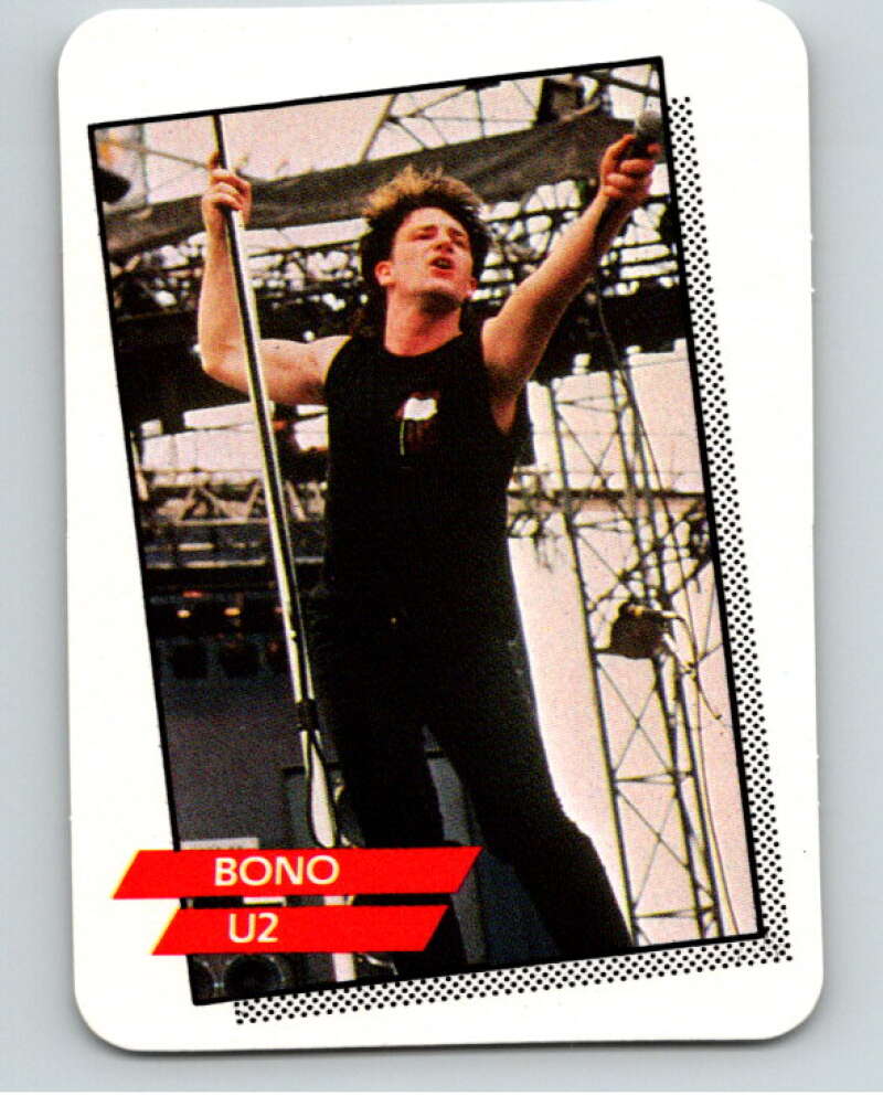 1985 Rock Star Concert #42 Bono U2  V68174 Image 1