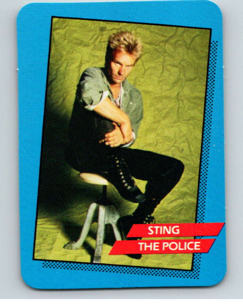 1985 Rock Star Concert #64 Sting The Police  V68176 Image 1
