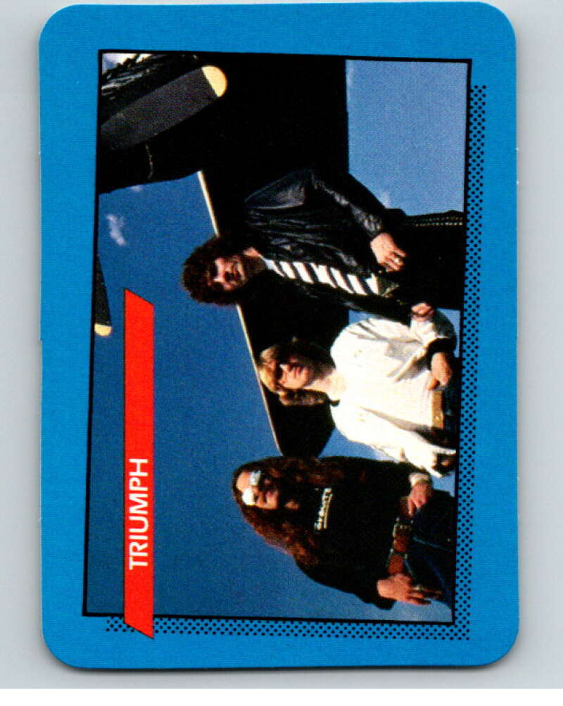 1985 Rock Star Concert #75 Triumph  V68178 Image 1