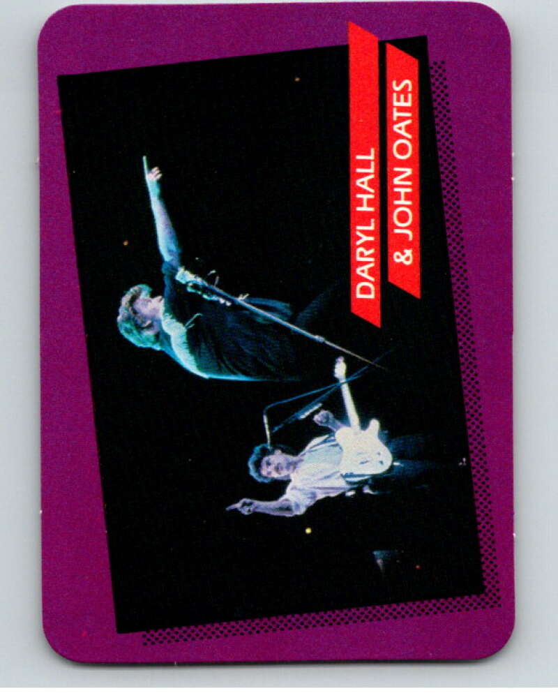 1985 Rock Star Concert #86 Daryl Hall & John Oates  V68183 Image 1