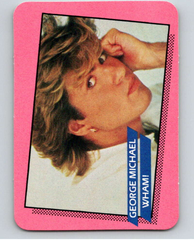 1985 Rock Star Concert #87 George Michael Wham  V68184 Image 1