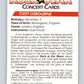 1985 Rock Star Concert #100 Ozzy Osbourne  V68189 Image 2