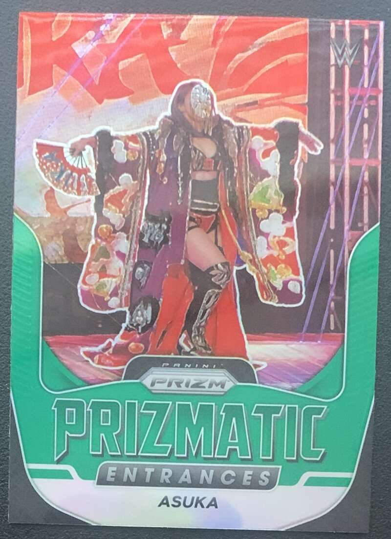 2022 Panini Prizm WWE Prizms Green #138 Shinsuke Nakamura  V68299 Image 1