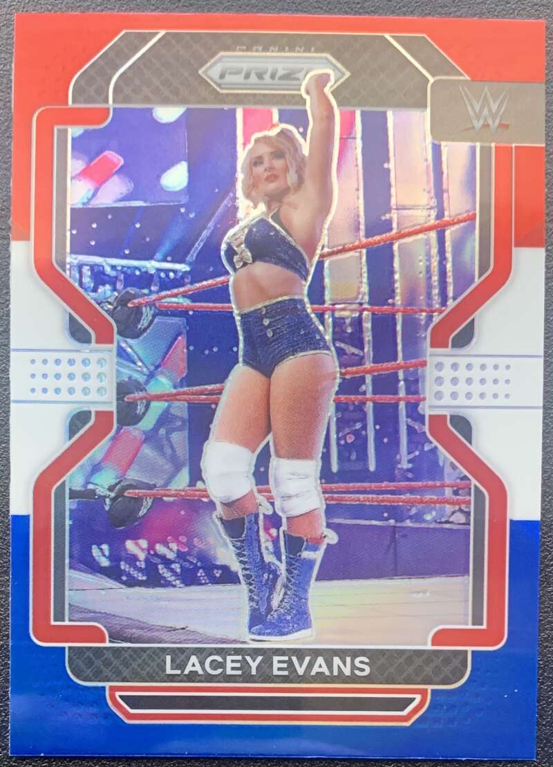 2022 Panini Prizm WWE Red White Blue #189 Lacey Evans    V68329 Image 1