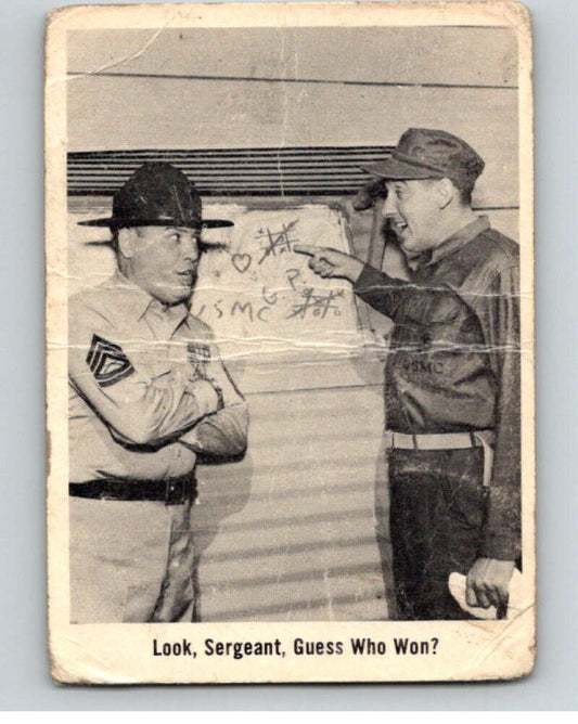 1965 Fleer Gomer Pyle #38 Look/Sergeant/guess who..  V68336 Image 1