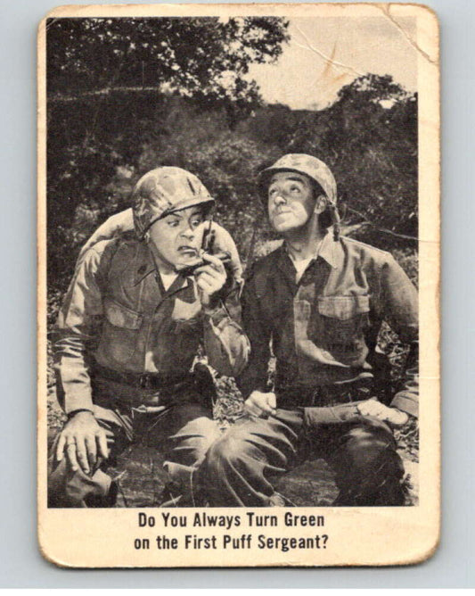 1965 Fleer Gomer Pyle #51 Do you always turn green..  V68339 Image 1