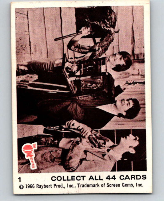 1966 Donruss The Monkees #1 Tork/Dolenz/Nesmith  V68366 Image 1