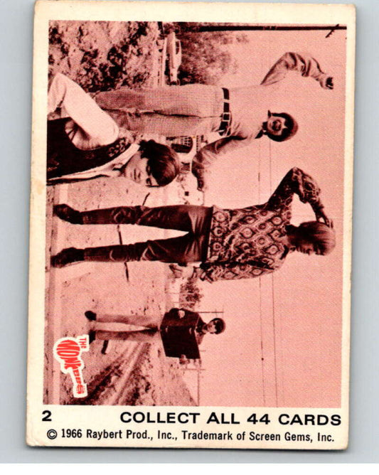 1966 Donruss The Monkees #2 The Monkees   V68368 Image 1
