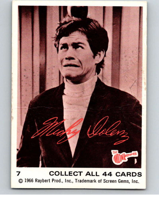 1966 Donruss The Monkees #7 Micky Dolenz   V68373 Image 1
