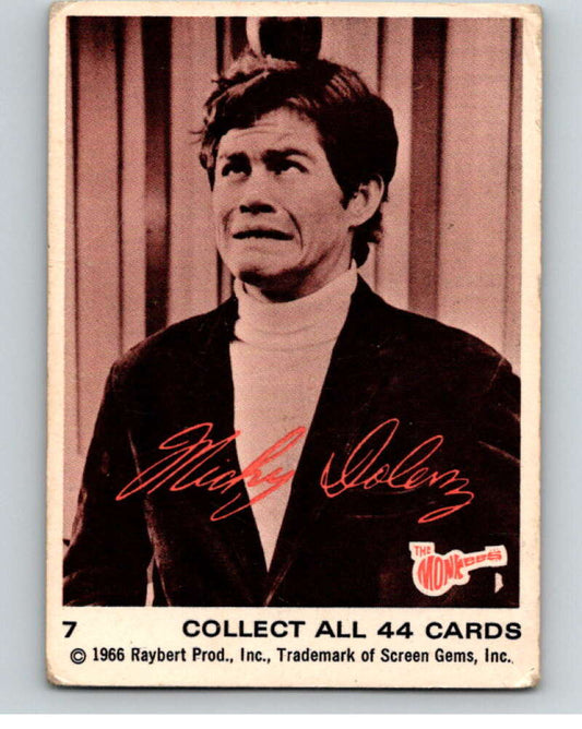 1966 Donruss The Monkees #7 Micky Dolenz   V68374 Image 1