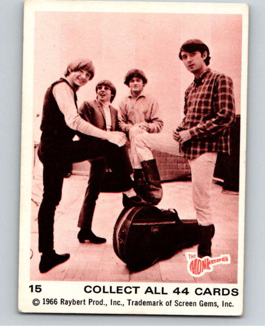 1966 Donruss The Monkees #15 The Monkees   V68388 Image 1