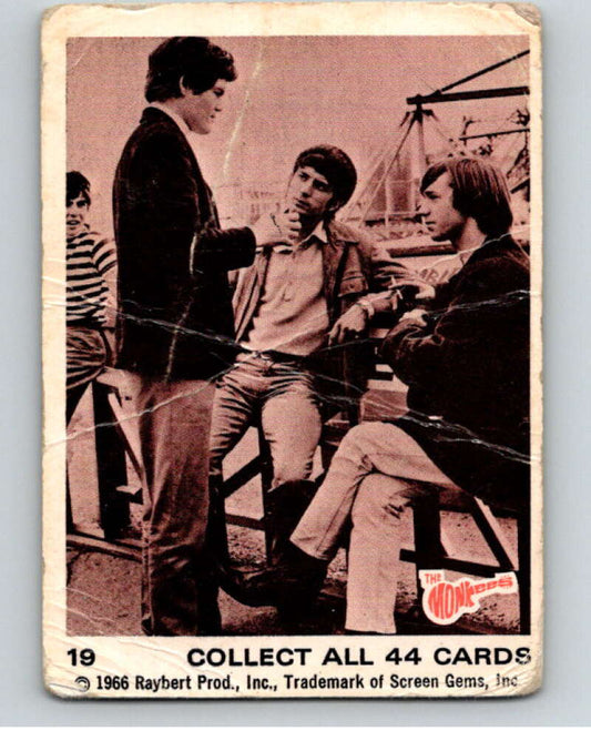 1966 Donruss The Monkees #19 Dolenz / Nesmith / Tork  V68394 Image 1