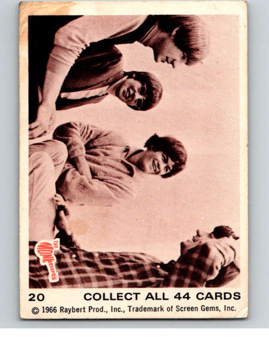 1966 Donruss The Monkees #20 The Monkees   V68396 Image 1