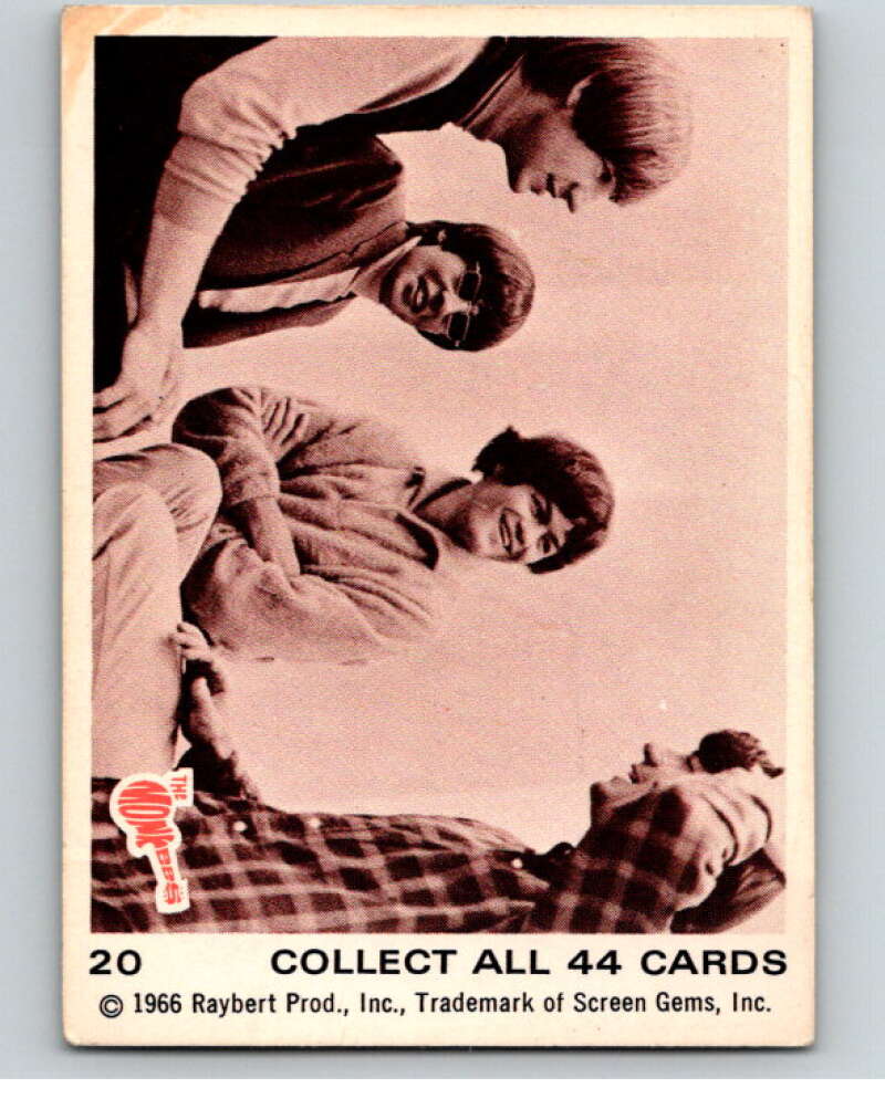 1966 Donruss The Monkees #20 The Monkees   V68397 Image 1