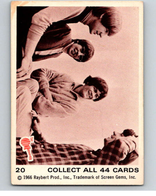 1966 Donruss The Monkees #20 The Monkees   V68397 Image 1