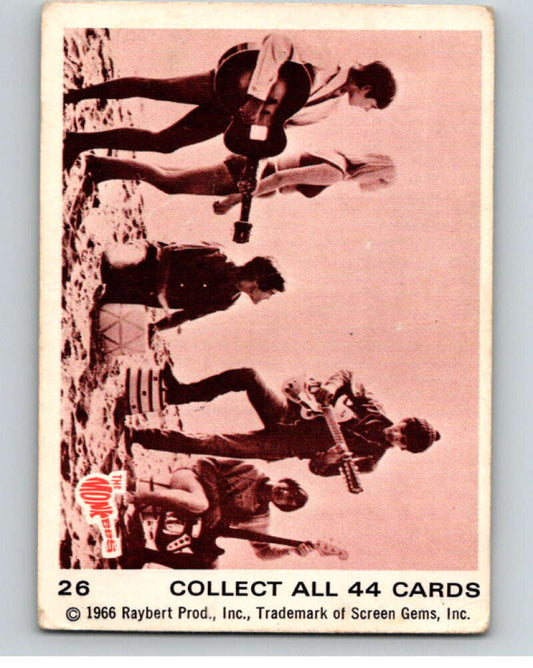 1966 Donruss The Monkees #26 The Monkees   V68404 Image 1