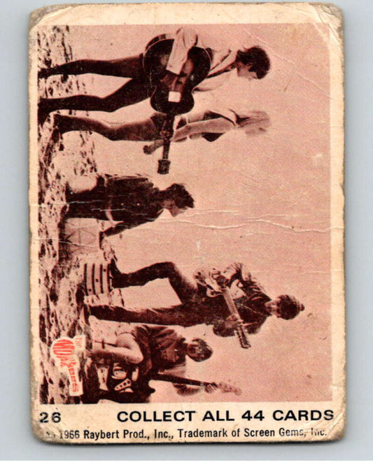 1966 Donruss The Monkees #26 The Monkees   V68405 Image 1