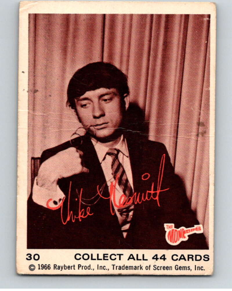 1966 Donruss The Monkees #30 Mike Nesmith   V68412 Image 1