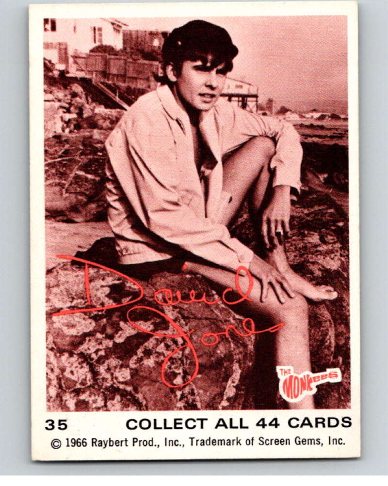 1966 Donruss The Monkees #35 Davy Jones   V68417 Image 1