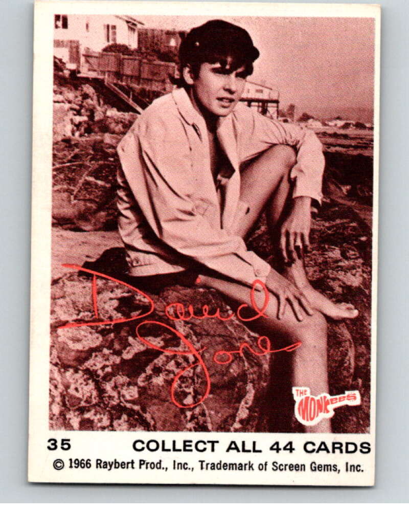 1966 Donruss The Monkees #35 Davy Jones   V68418 Image 1