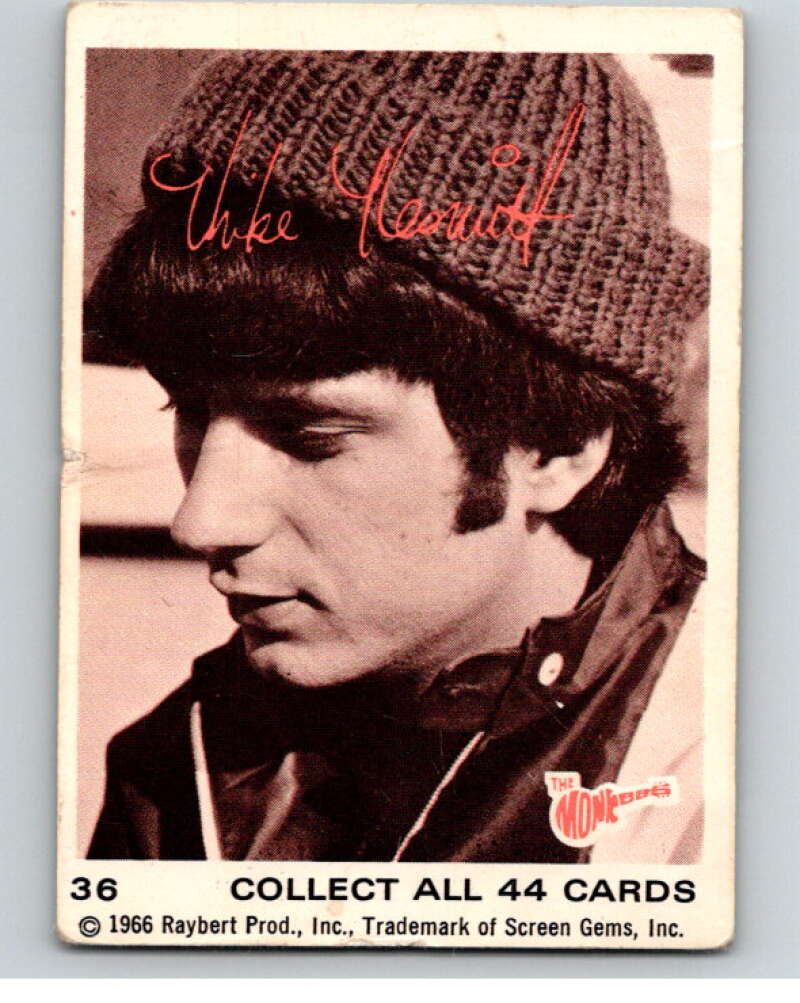 1966 Donruss The Monkees #36 Mike Nesmith   V68420 Image 1