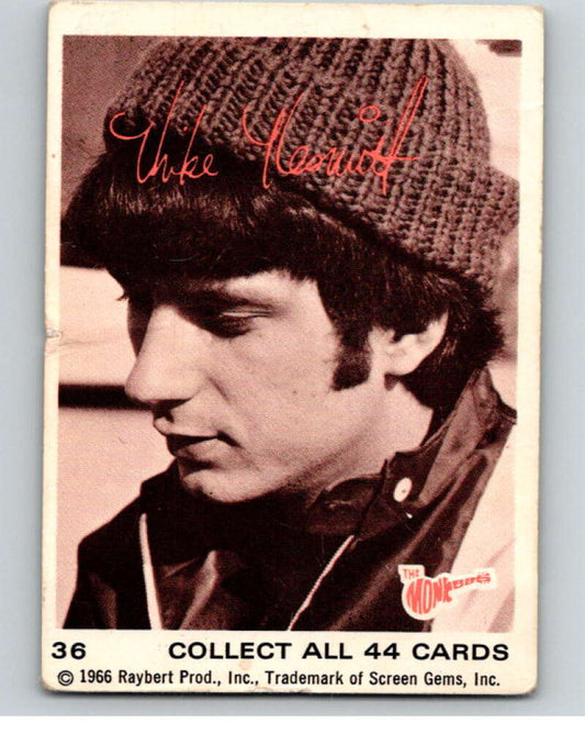 1966 Donruss The Monkees #36 Mike Nesmith   V68420 Image 1