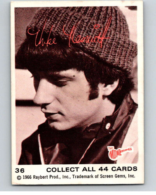 1966 Donruss The Monkees #36 Mike Nesmith   V68421 Image 1