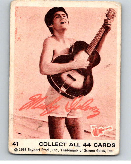 1966 Donruss The Monkees #41 Micky Dolenz   V68431 Image 1