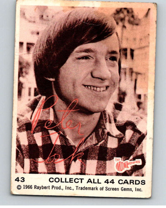1966 Donruss The Monkees #43 Peter Tork   V68433 Image 1