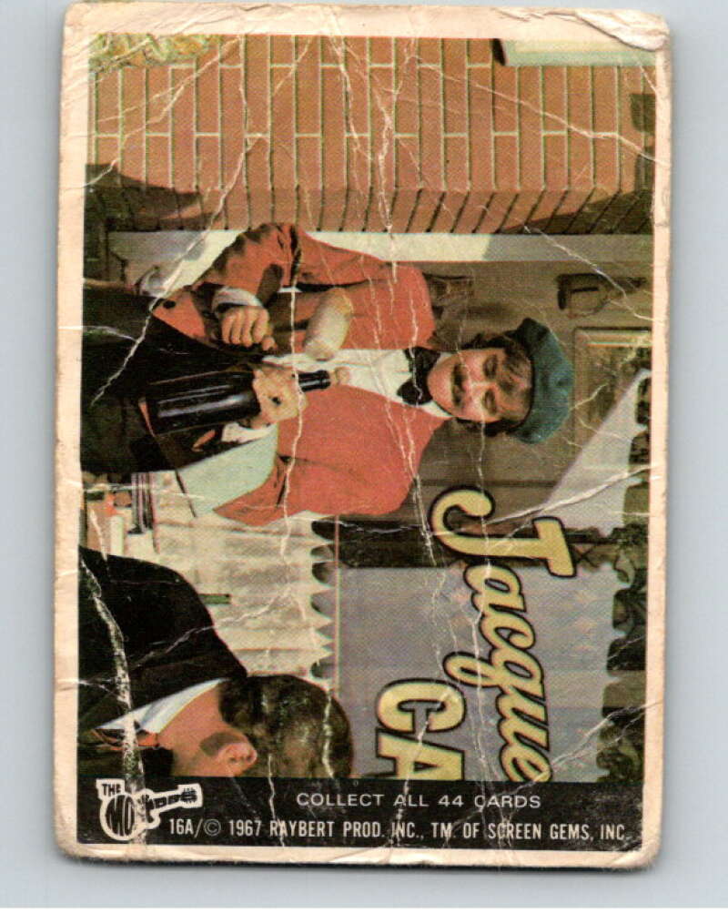 1966 The Monkees Color Series A #18A Micky Dolenz  V68438 Image 1