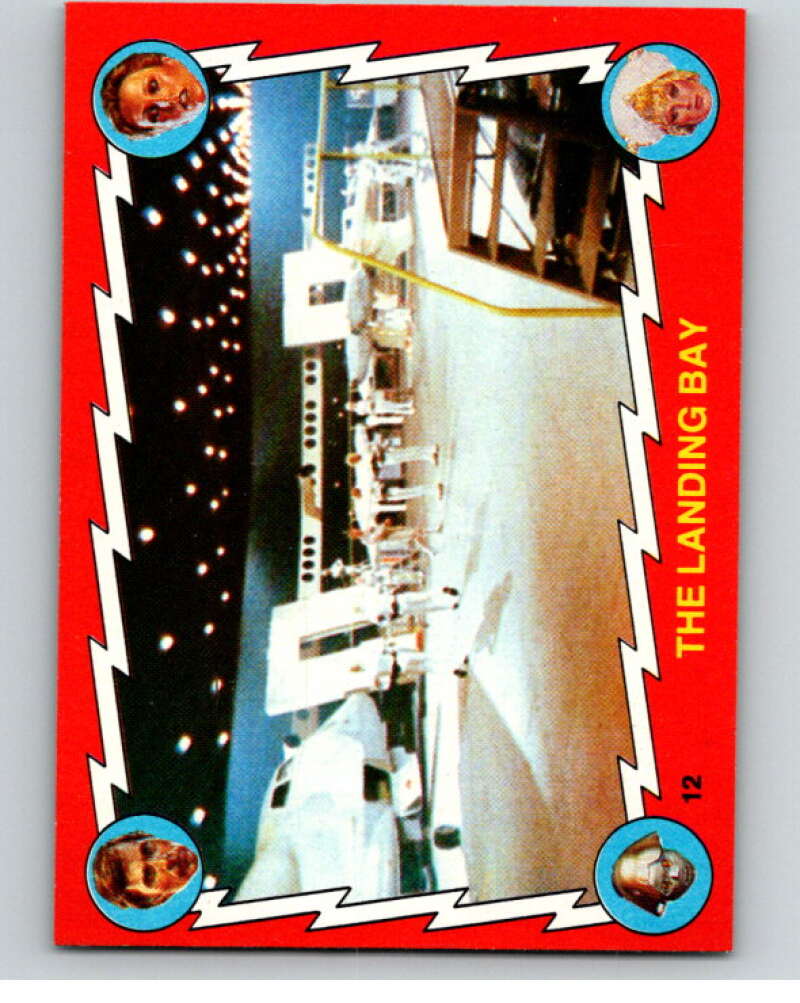 1979 Topps Buck Rogers #12 The Landing Bay   V68450 Image 1
