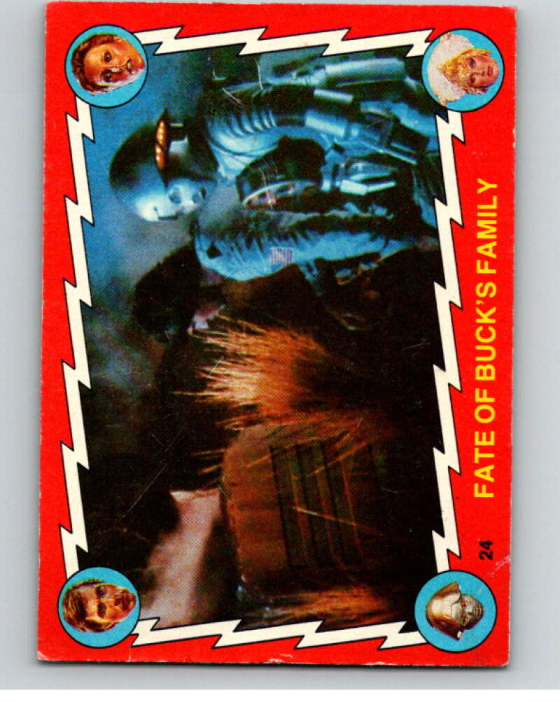 1979 Topps Buck Rogers #24 Fate of Buck's Family   V68453 Image 1