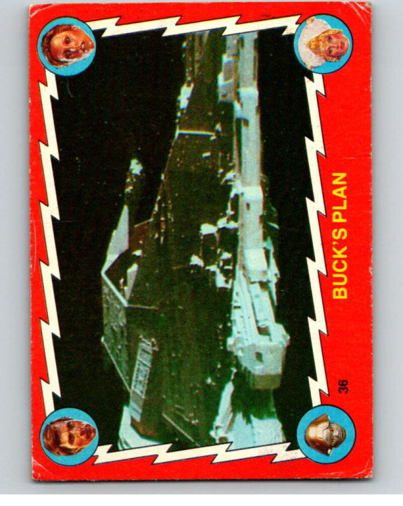 1979 Topps Buck Rogers #36 Buck's Plan   V68459 Image 1