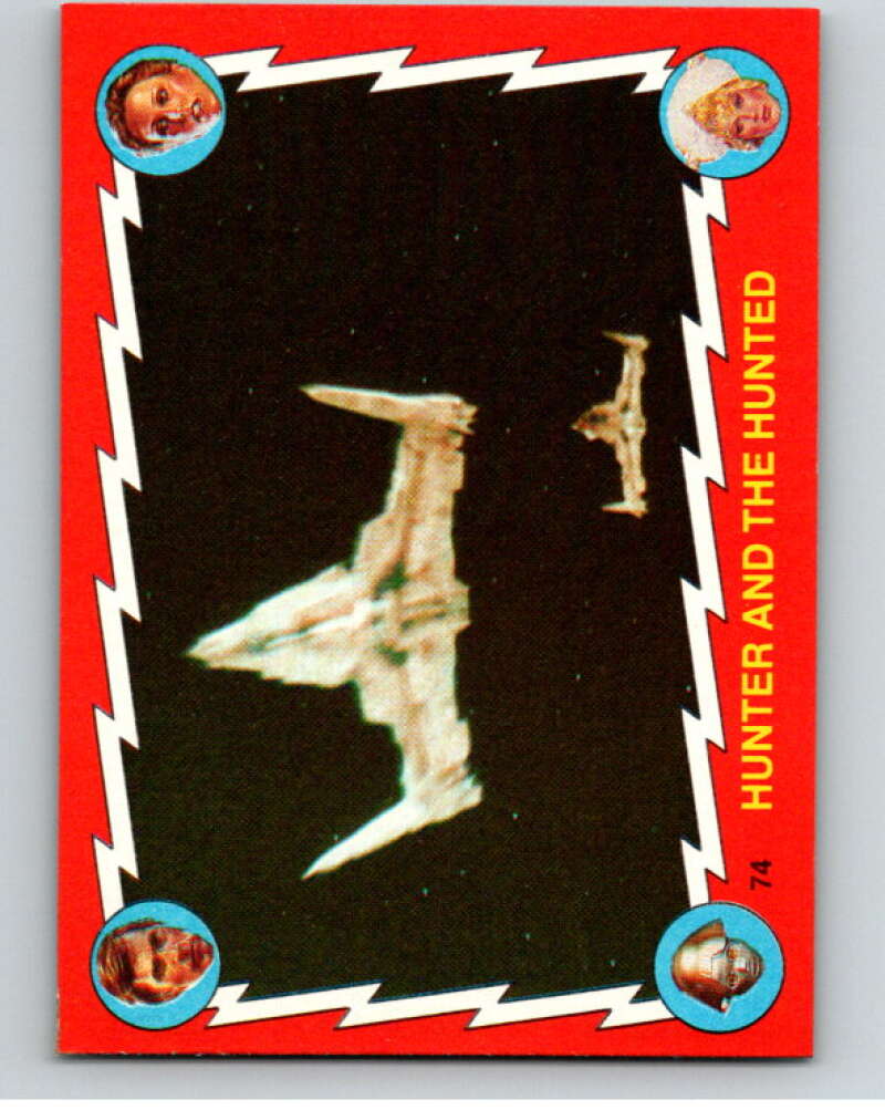 1979 Topps Buck Rogers #74 Hunter and the Hunted   V68472 Image 1