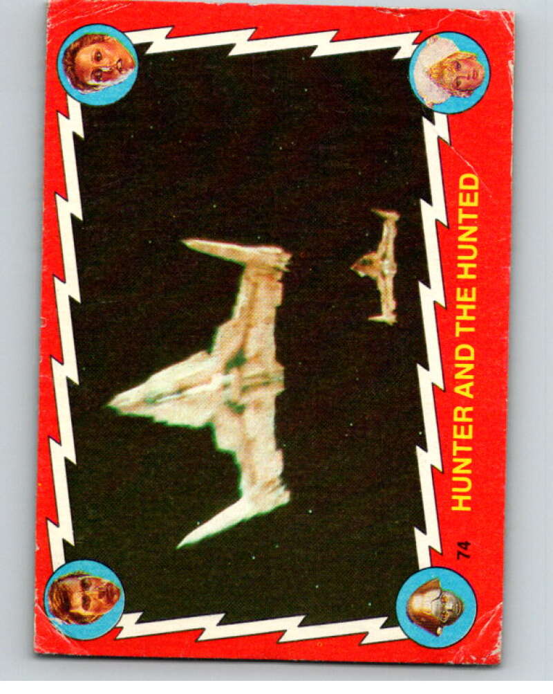 1979 Topps Buck Rogers #74 Hunter and the Hunted   V68475 Image 1