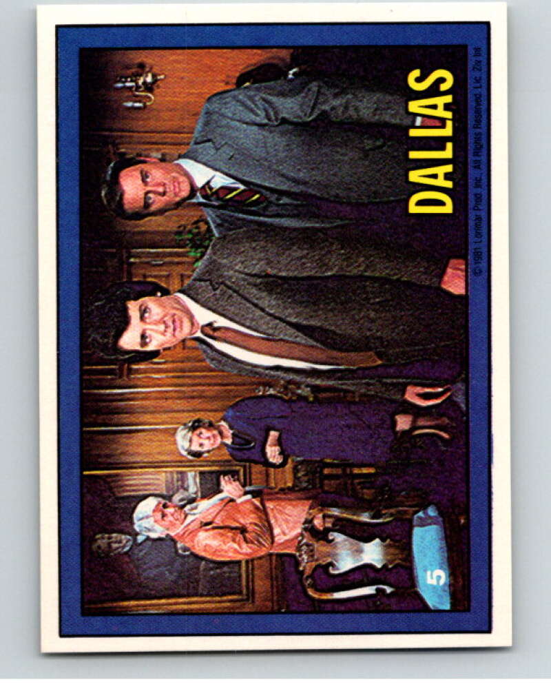 1981 Dalls TV Show #5 Bobby / J.R.  V68486 Image 1