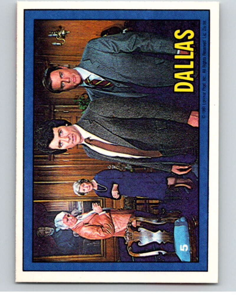 1981 Dalls TV Show #5 Bobby / J.R.  V68487 Image 1