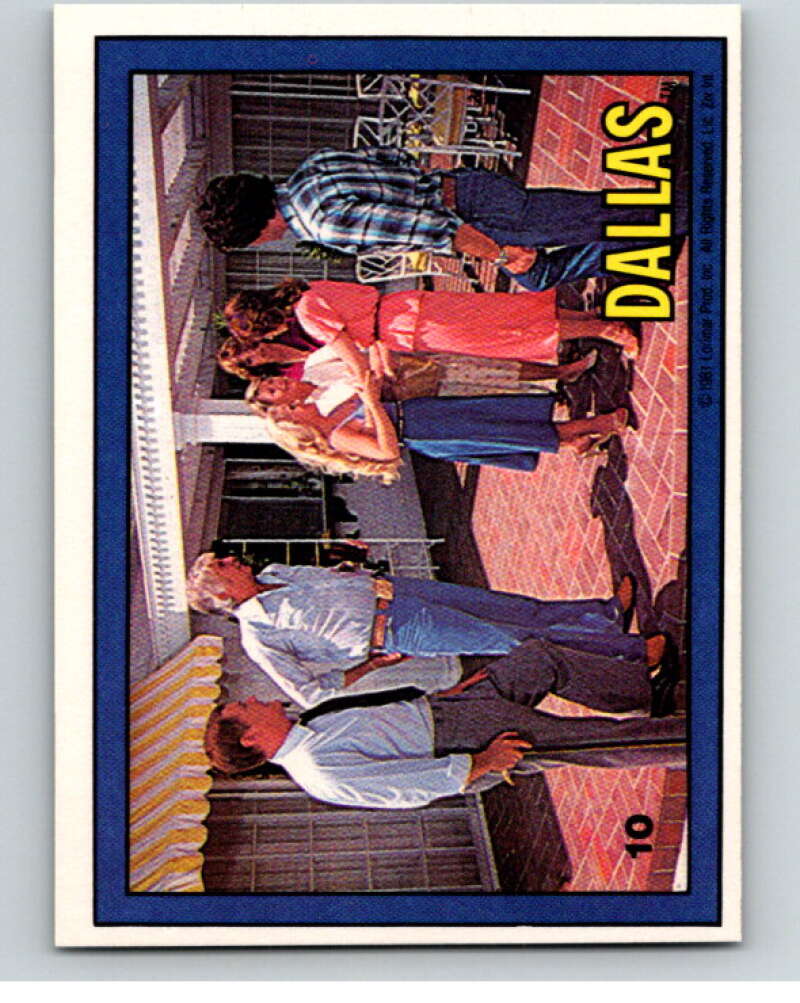 1981 Dalls TV Show #10 Patio  V68489 Image 1