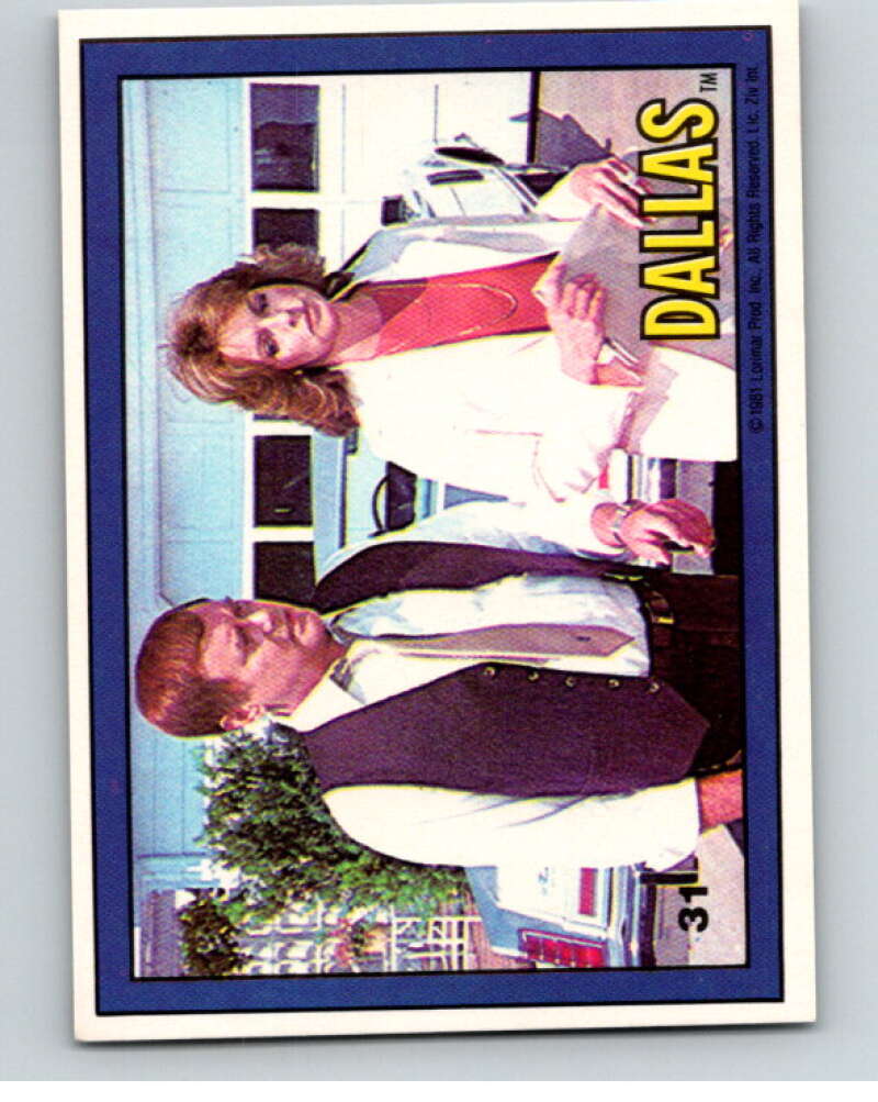 1981 Dalls TV Show #31 J.R / Sue Ellen  V68499 Image 1